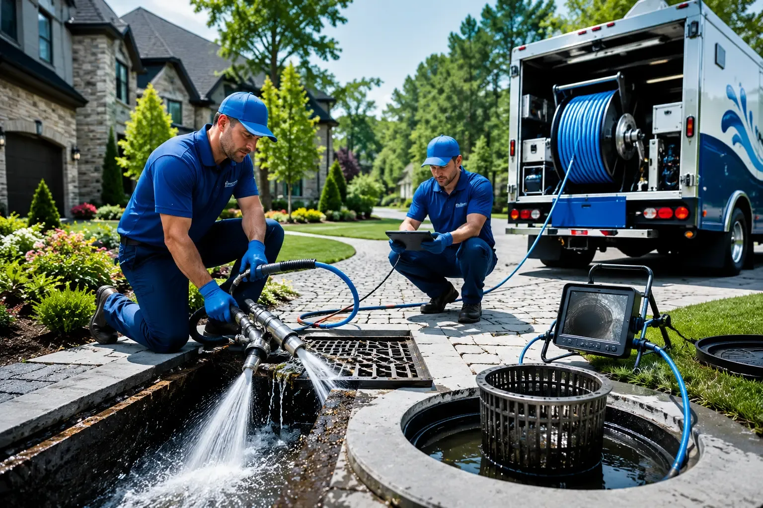 Local outdoor drain cleaning professionals in Coatesville, IN