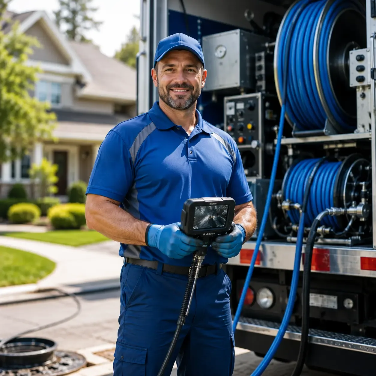 Local outdoor drain cleaning specialists in Coatesville, IN